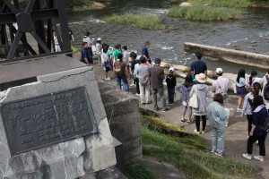 新一の堰頭首工②