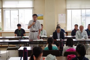 開講式（佐藤部長）